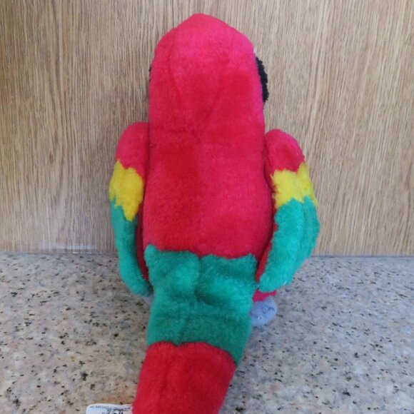 Ace Novelty Parrot Stuffy 8" (K584) - Picture 4 of 5